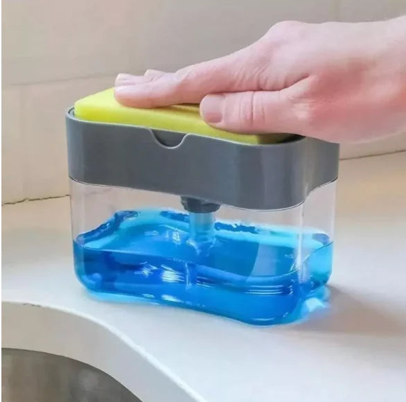 Detergent Dispenser in Use