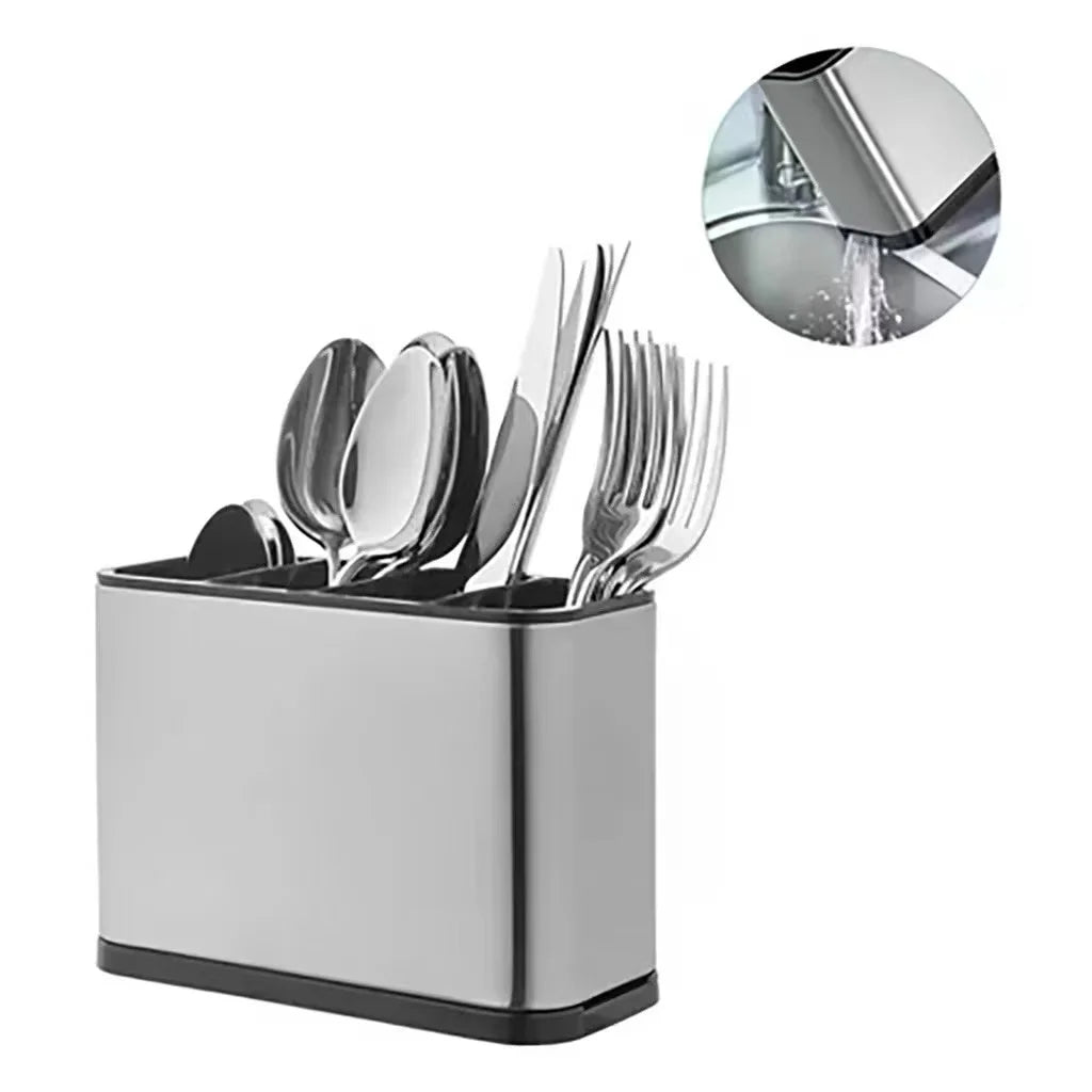 Stainless Steel Cutlery Drainer 5