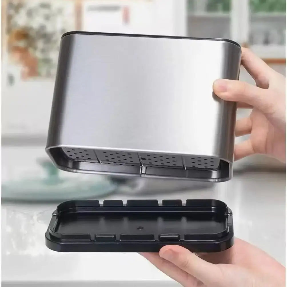 Stainless Steel Cutlery Drainer 3