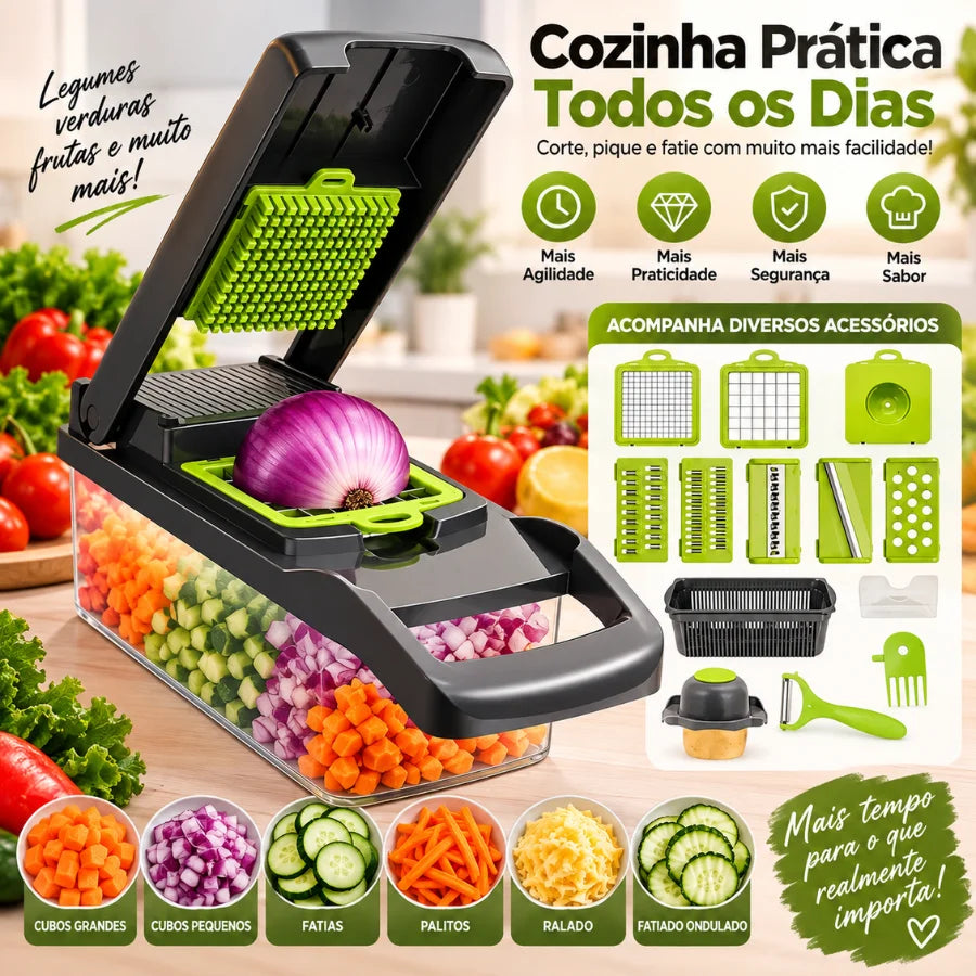 16-in-1 Vegetable Slicer and Cutter
