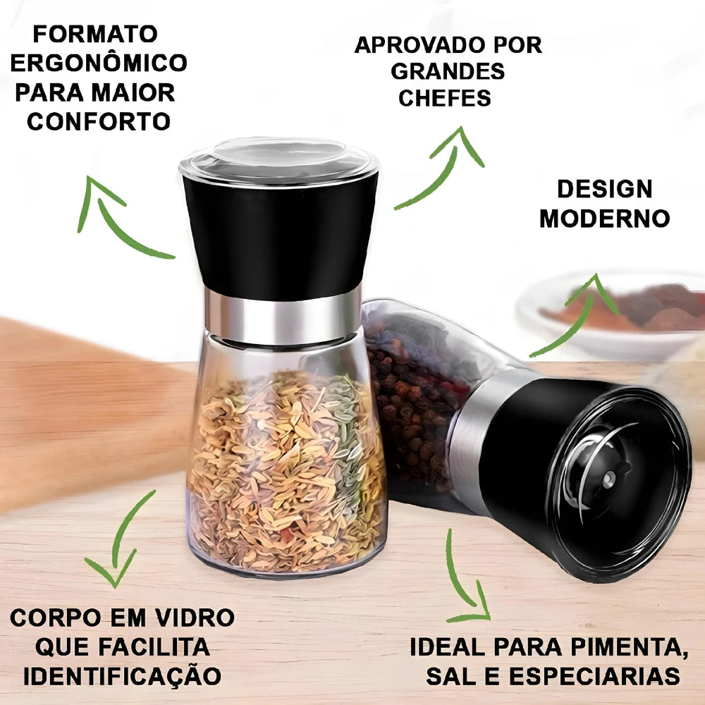 Moedor Compacto de Temperos