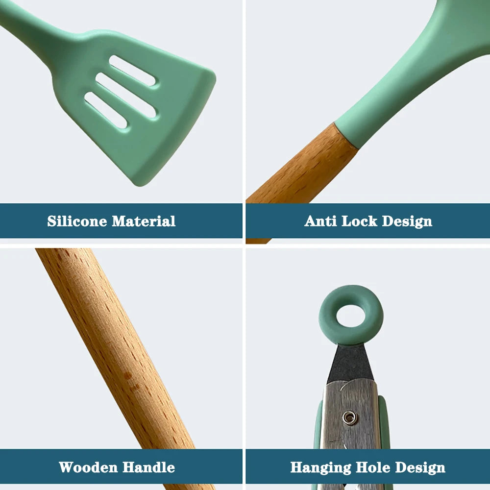Silicone Kitchenware Set 4