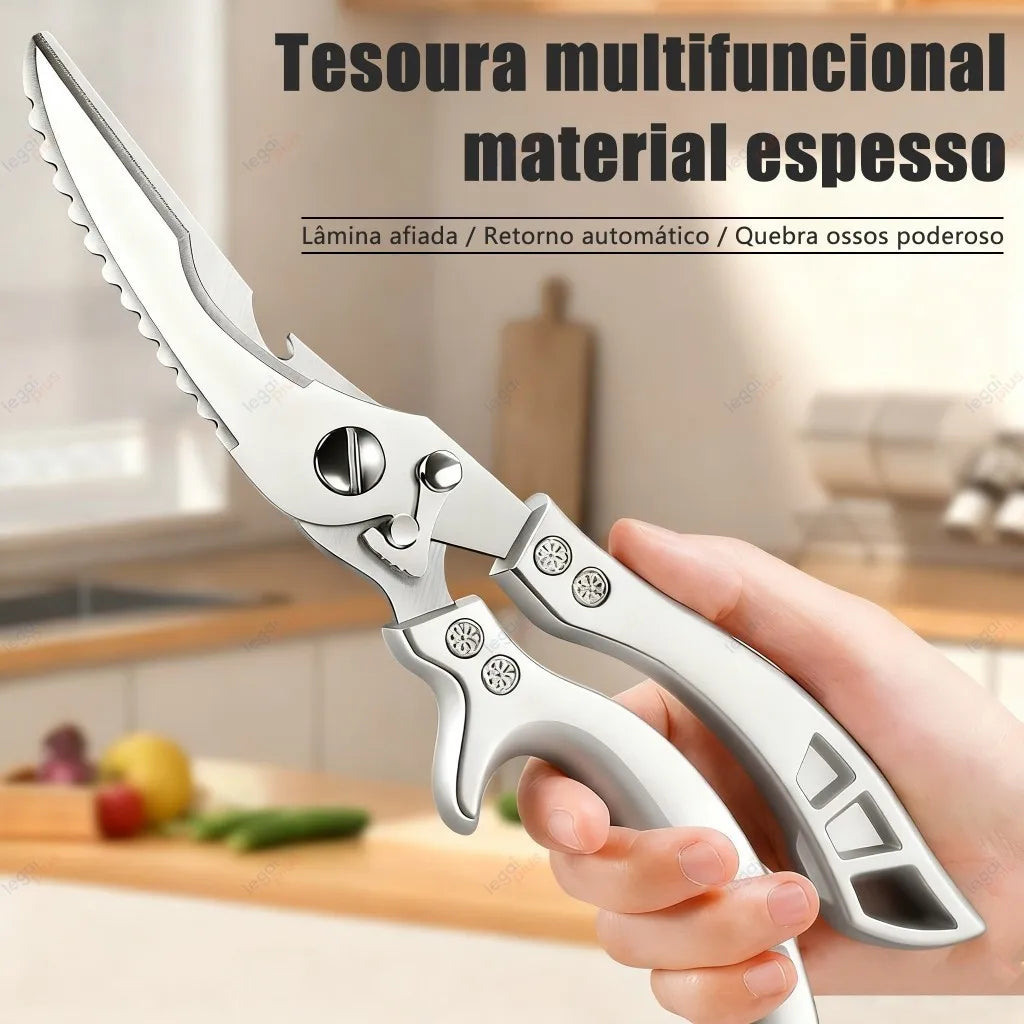 Tesoura multiuso para cozinha