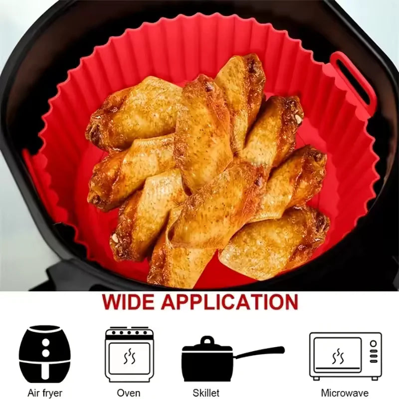 Reusable Silicone Baking Tray for AirFryer