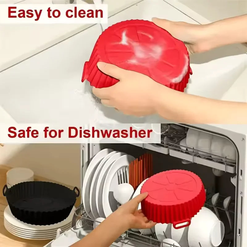 Reusable Silicone Baking Tray for AirFryer
